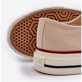 Niedrige Damen-Sneaker Big Star NN274272 Beige 4