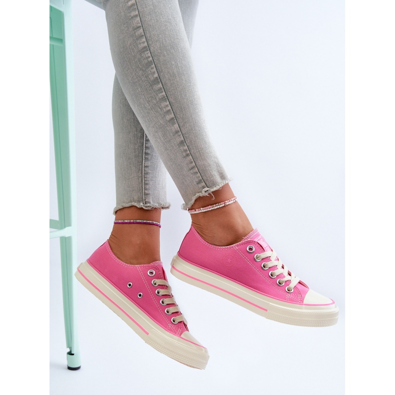 Niedrige Damen-Sneaker Big Star NN274271 Rosa 2