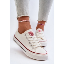 Niedrige Damen-Sneaker Big Star NN274274 Weiß 8