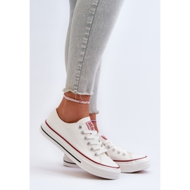 Niedrige Damen-Sneaker Big Star NN274274 Weiß 6