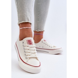 Niedrige Damen-Sneaker Big Star NN274274 Weiß 7