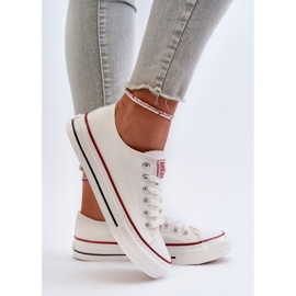 Niedrige Damen-Sneaker Big Star NN274274 Weiß 12