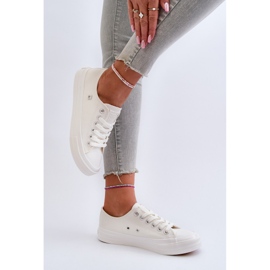 Klassische Damen-Sneaker Big Star NN274285 Weiß 16