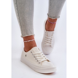 Klassische Damen-Sneaker Big Star NN274285 Weiß 3