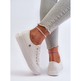 Klassische Damen-Sneaker Big Star NN274285 Weiß 19
