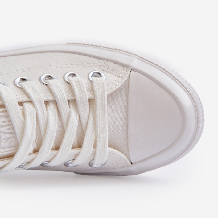 Klassische Damen-Sneaker Big Star NN274285 Weiß 1