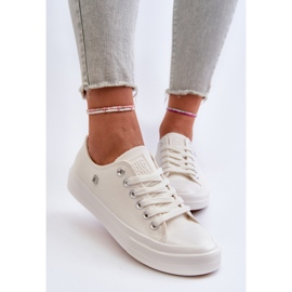 Klassische Damen-Sneaker Big Star NN274285 Weiß 5