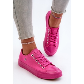Klassische Damen-Sneaker Big Star NN274290 Fuchsia rosa 10
