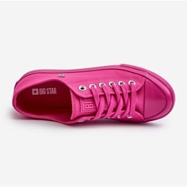 Klassische Damen-Sneaker Big Star NN274290 Fuchsia rosa 12