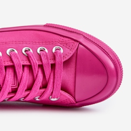 Klassische Damen-Sneaker Big Star NN274290 Fuchsia rosa 1