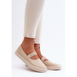 Damen-Sneaker Big Star NN274602 Beige 2