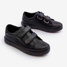 Kinder-Sneaker mit Klettverschluss Big Star NN374006 Schwarz 4