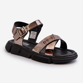 Mädchensandalen Big Star NN374264 Schwarz braun 1