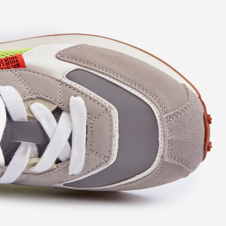 Herren-Sportsneaker Memory Foam System Big Star NN174344 Grau 1