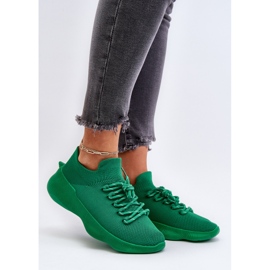 Slip-On-Sportschuhe für Damen, grün, Juhitha 2