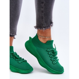 Slip-On-Sportschuhe für Damen, grün, Juhitha 5