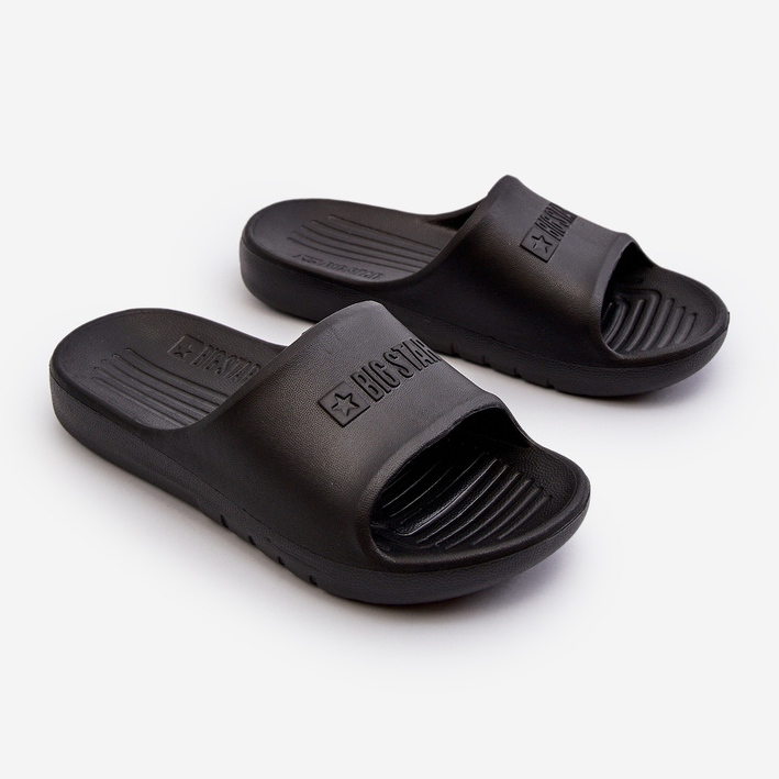 Leichte Schaumstoff-Hausschuhe für Kinder Big Star NN374556 Schwarz 1