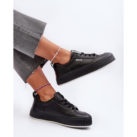 Damen-Plateau-Sneaker Big Star NN274255 Schwarz 1