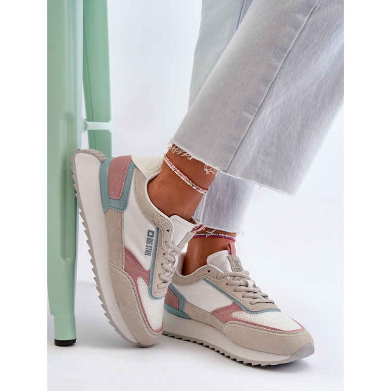 Damen-Sneaker Memory Foam System Big Star NN274690 Weiß 2