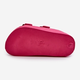 Leichte Kindersandalen mit Schnallen Big Star NN374540 Fuchsia rosa 1