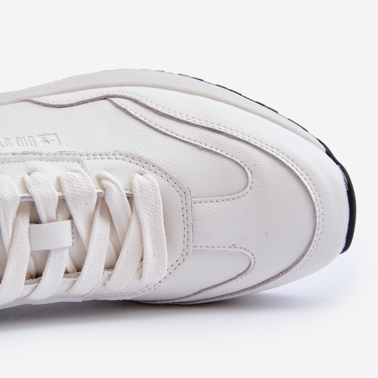 Herren-Ledersneaker Big Star NN174288 Weiß 1