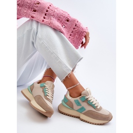 Big Star Damen Sneakers NN274973 Beige 1