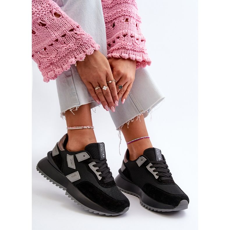 Big Star Damen Sneakers NN274975 Schwarz 1