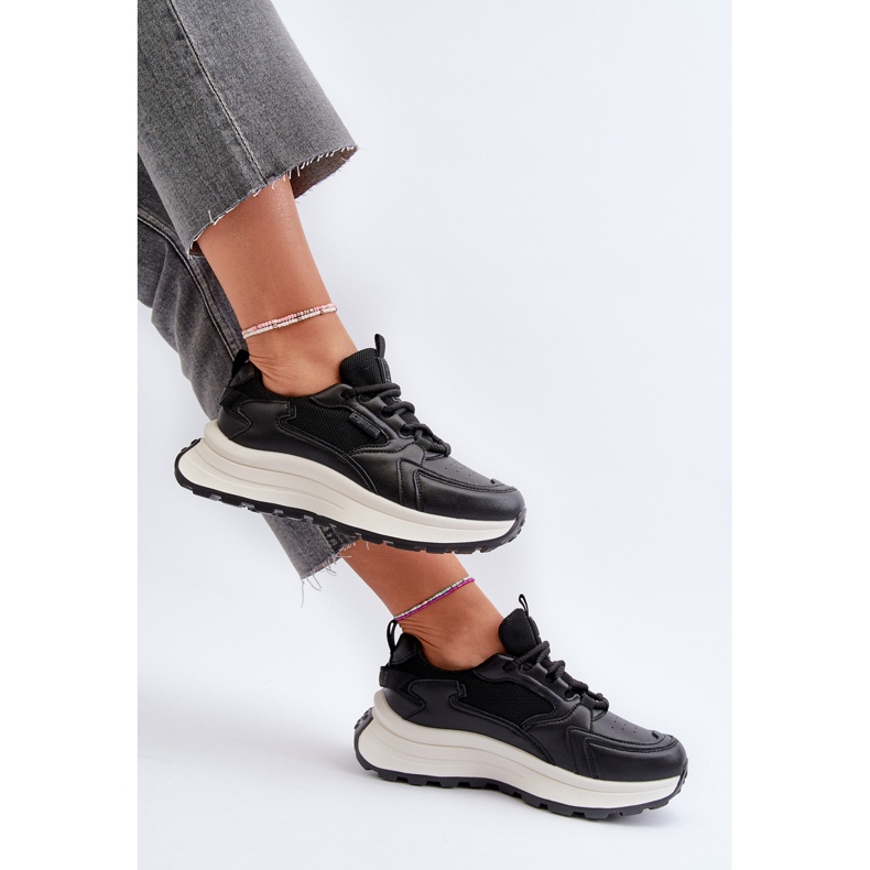 HI-POLY System Big Star Damen Sneakers NN274A106 Schwarz 1