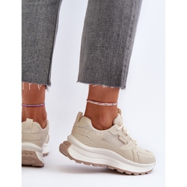 HI-POLY System Big Star Damen Sneakers NN274A105 Beige 1