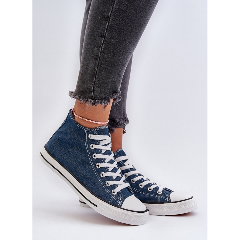 Denim-Sneaker von Socerio für Damen blau 2
