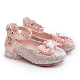 Apawwa Kinder-Ballerinas mit rosa Schleife 3