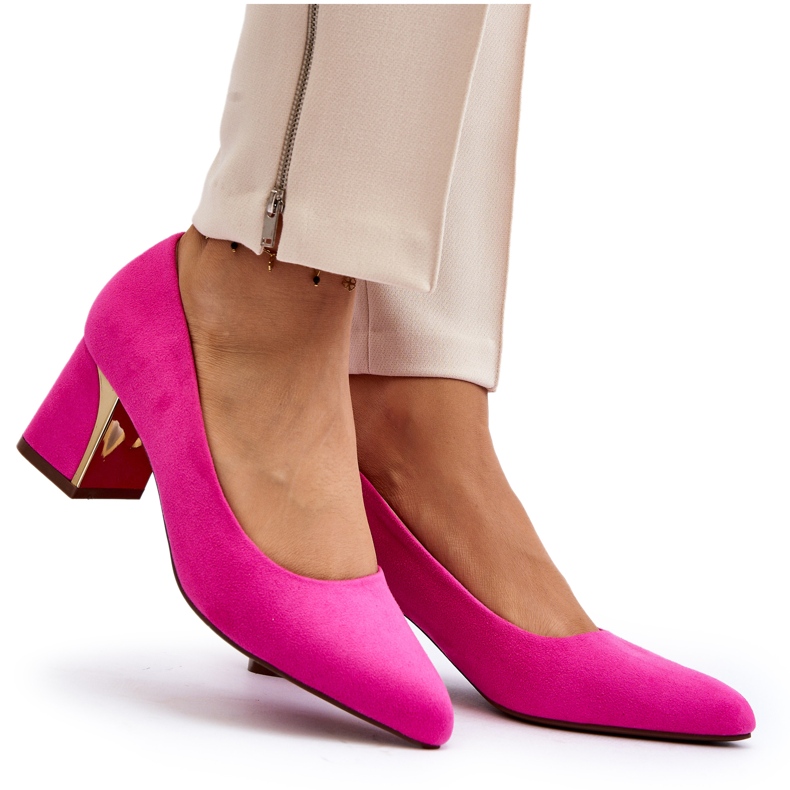 Seastar Fuchsiafarbene Stelloria-Pumps mit hohem Absatz rosa 4