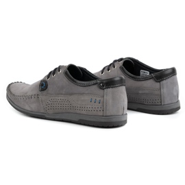 KOMODO Schuhe Herrenmokassins 875 grau 4