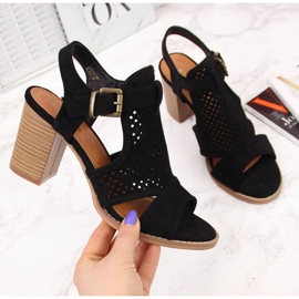 EVento Sandalen mit hohem Absatz W EVE272A schwarz 1