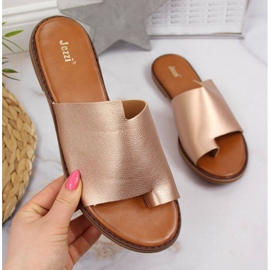 Jezzi W JEZ354B Flip-Flops golden 1