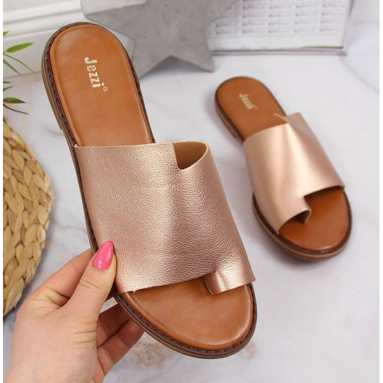 Jezzi W JEZ354B Flip-Flops golden 1