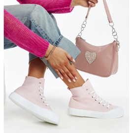 Pinkfarbene Vinka-High-Top-Sneaker rosa 1