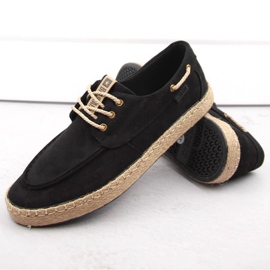 Big Star INT1995A schwarze Wildlederschuhe 2