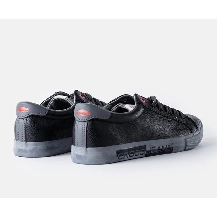 Schwarze und graue Herren-Sneaker von Cross Jeans 2