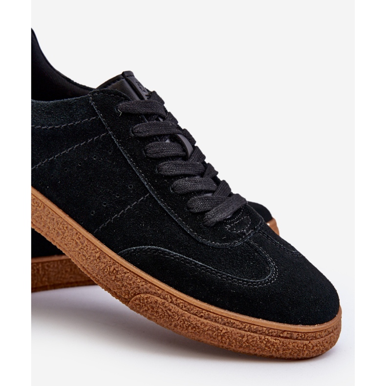 Herren-Wildledersneaker Big Star NN174187 Schwarz 2