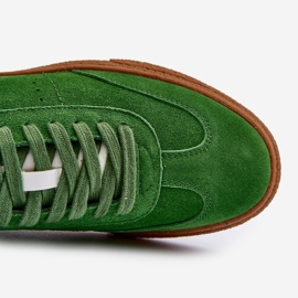 Herren-Wildledersneaker Big Star NN174188 Grün 1