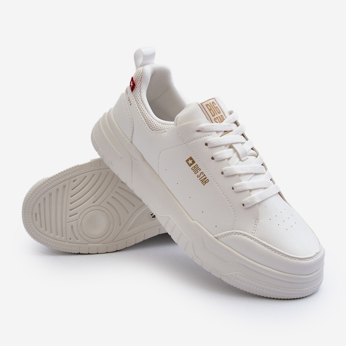 Big Star Herren-Memory-Foam-System-Big-Star-Sneaker NN174149 Weiß 1