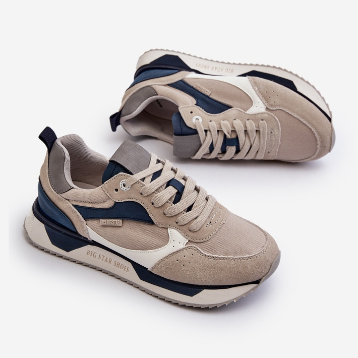 Herren-Sneaker Memory Foam System Big Star NN174348 Grau 2