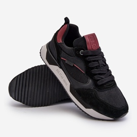 Herren-Sneaker Memory Foam System Big Star NN174350 Schwarz 1