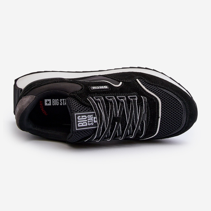 Herren-Sneaker Big Star NN174321 Memory Foam System Schwarz 1