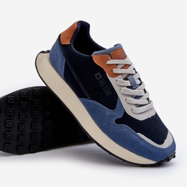 Herren-Sneaker Memory Foam System Big Star NN174356 Marineblau 2