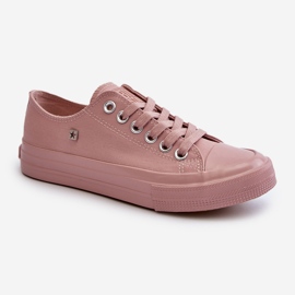 Klassische Damen-Sneakers Big Star NN274291 Rosa 4