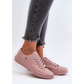 Klassische Damen-Sneakers Big Star NN274291 Rosa 5