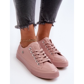 Klassische Damen-Sneakers Big Star NN274291 Rosa 8