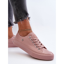 Klassische Damen-Sneakers Big Star NN274291 Rosa 9